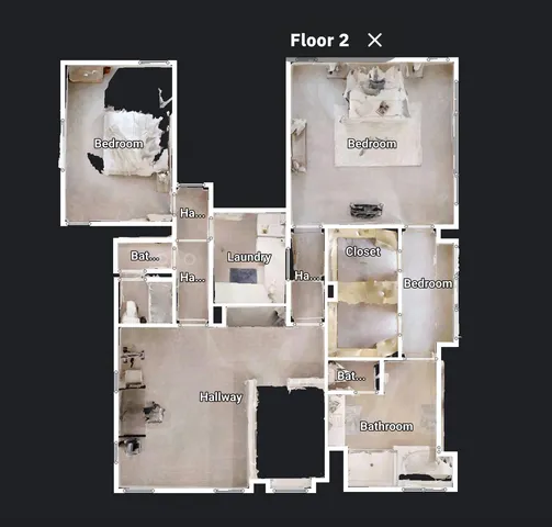 a picture of floor plan