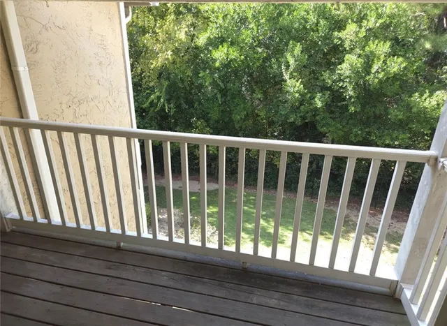 a view of balcony