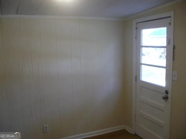 a small space with a window