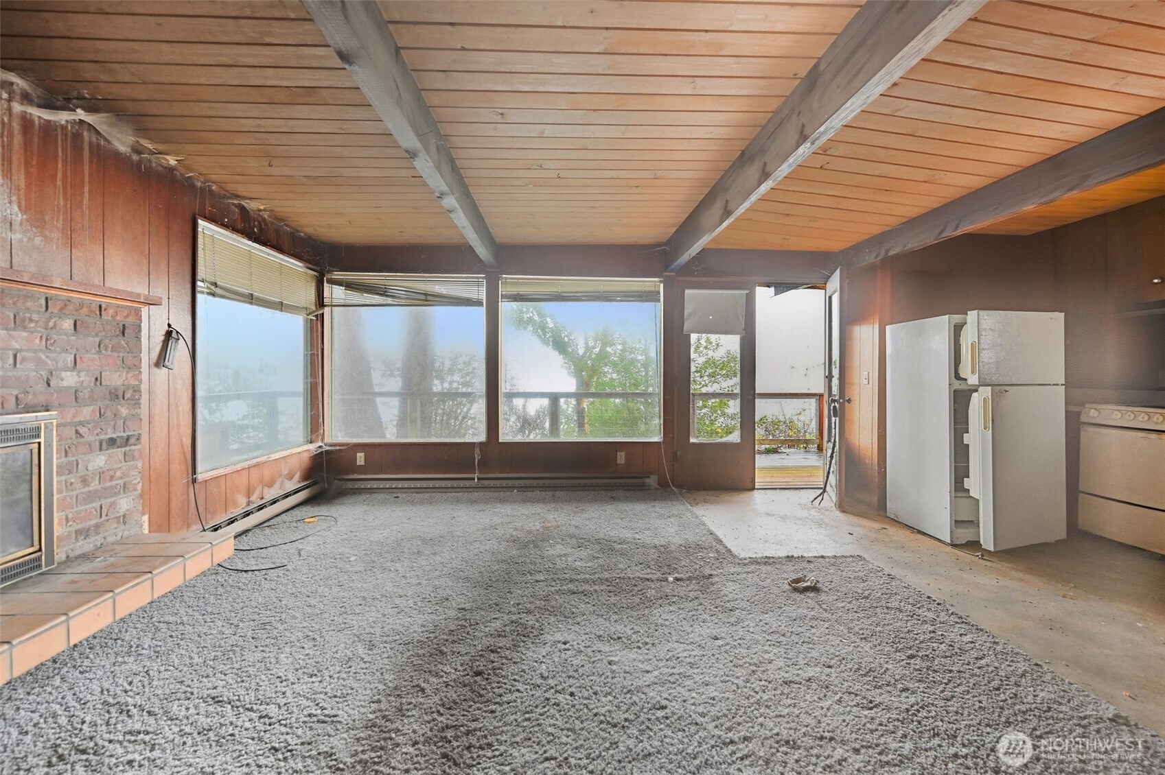 1284 Dines Point Road Greenbank, WA 98253 - Photo 22 of 23 a view of an empty room with a window