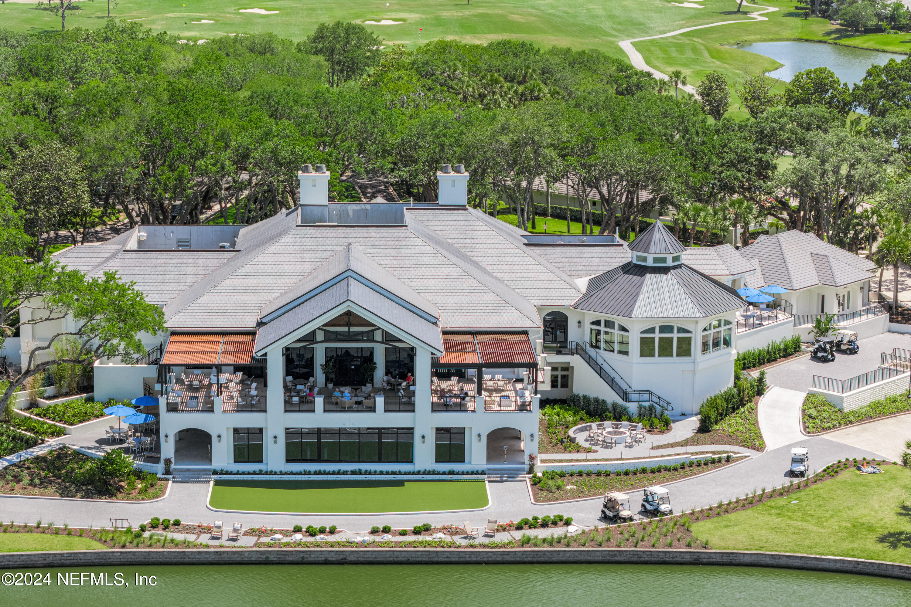 104 Lantana Court Ponte Vedra Beach, FL 32082 - Photo 35 of 37 Plantation Club House Aerial