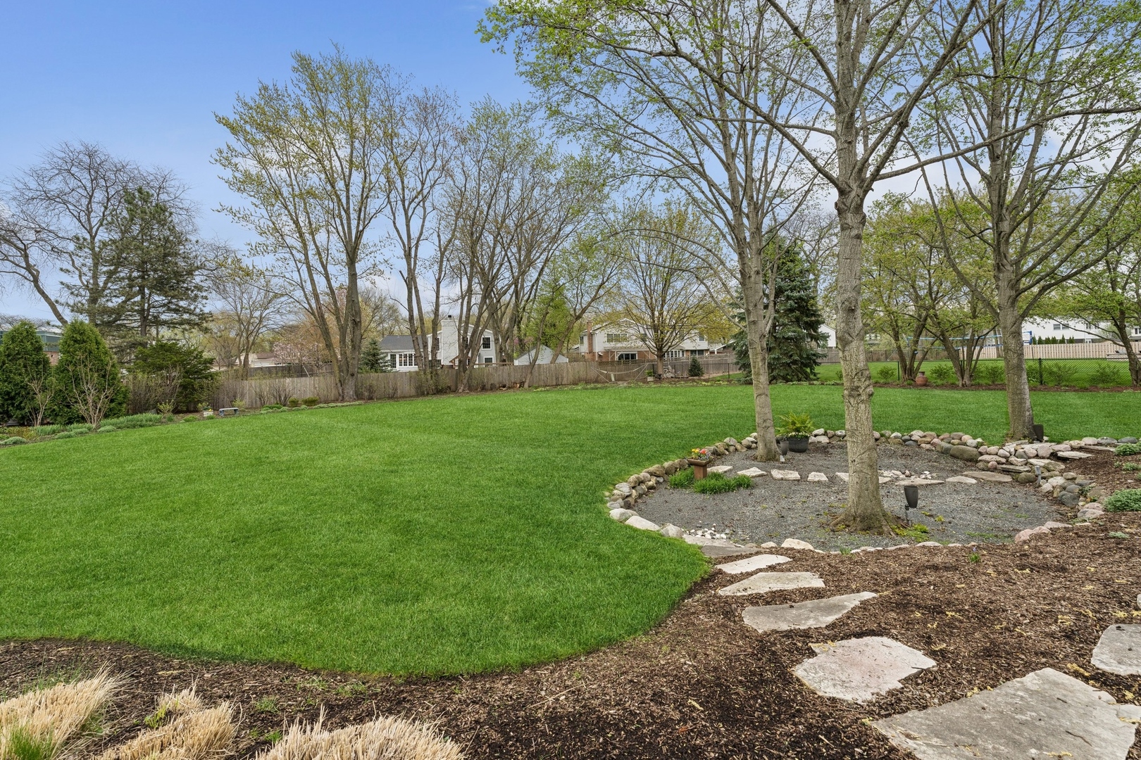 3606 Lawson Road Glenview, IL 60026 - Photo 50 of 62 a view of a park with large trees