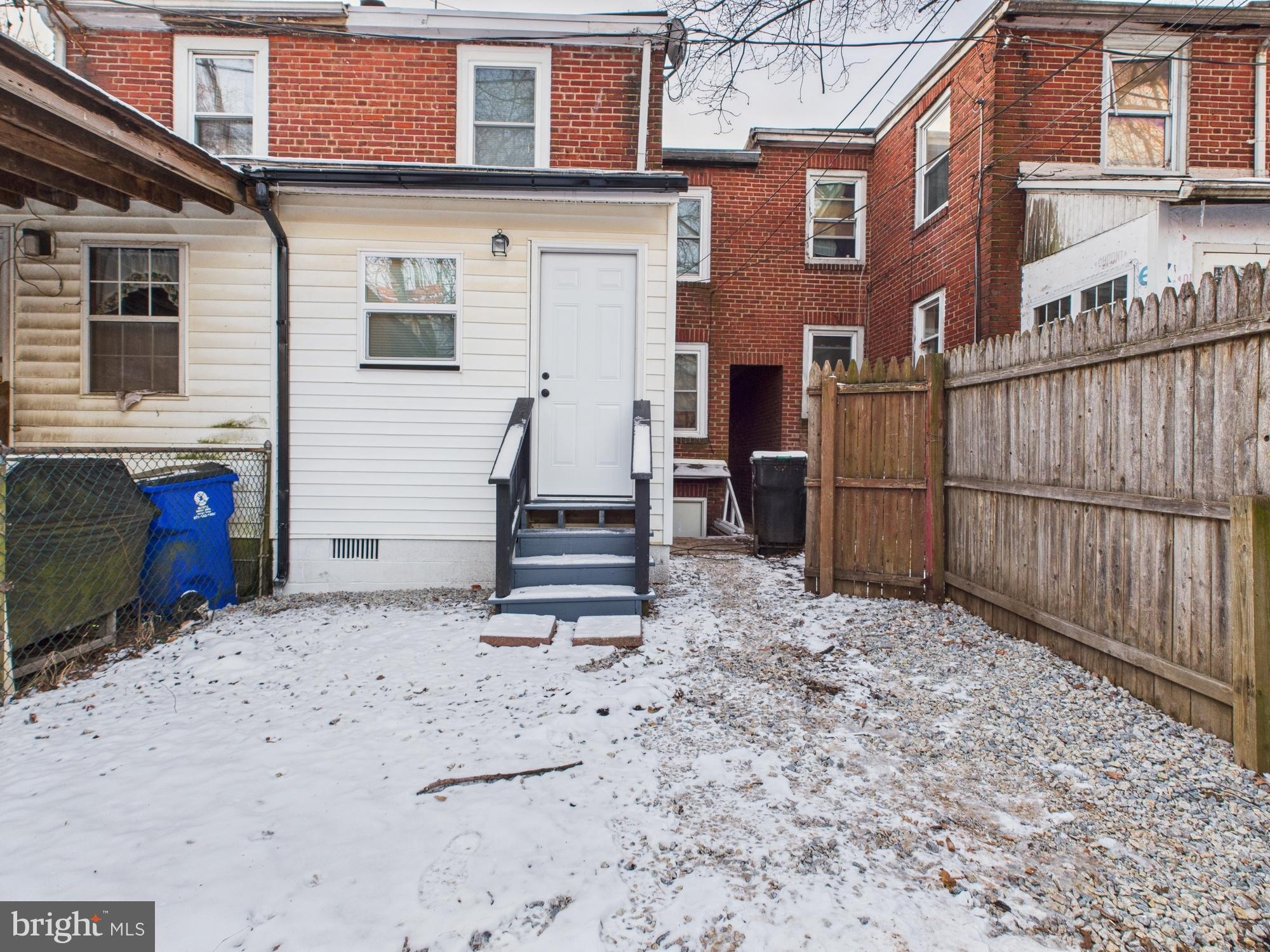 11 Denham Avenue Claymont, DE 19703 - Photo 22 of 28 Charming backyard retreat with winter charm.