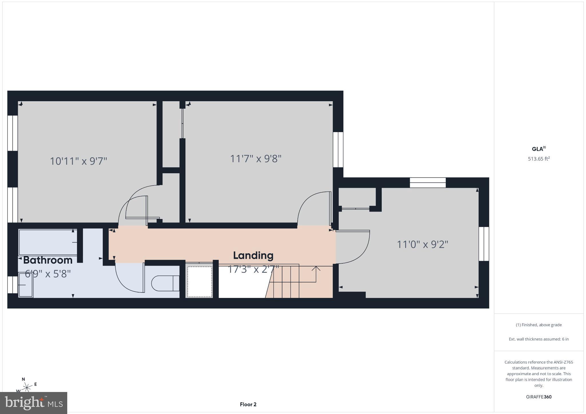 11 Denham Avenue Claymont, DE 19703 - Photo 26 of 28 Spacious second-floor layout with versatile rooms.