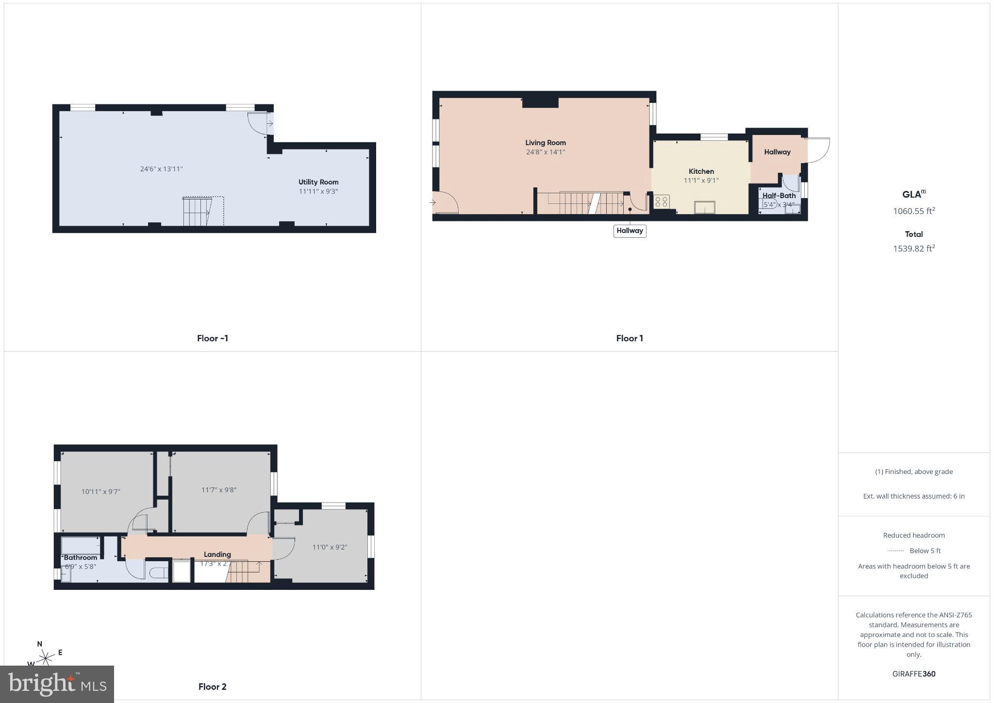 11 Denham Avenue Claymont, DE 19703 - Photo 28 of 28 Spacious multi-level floor plan layout.