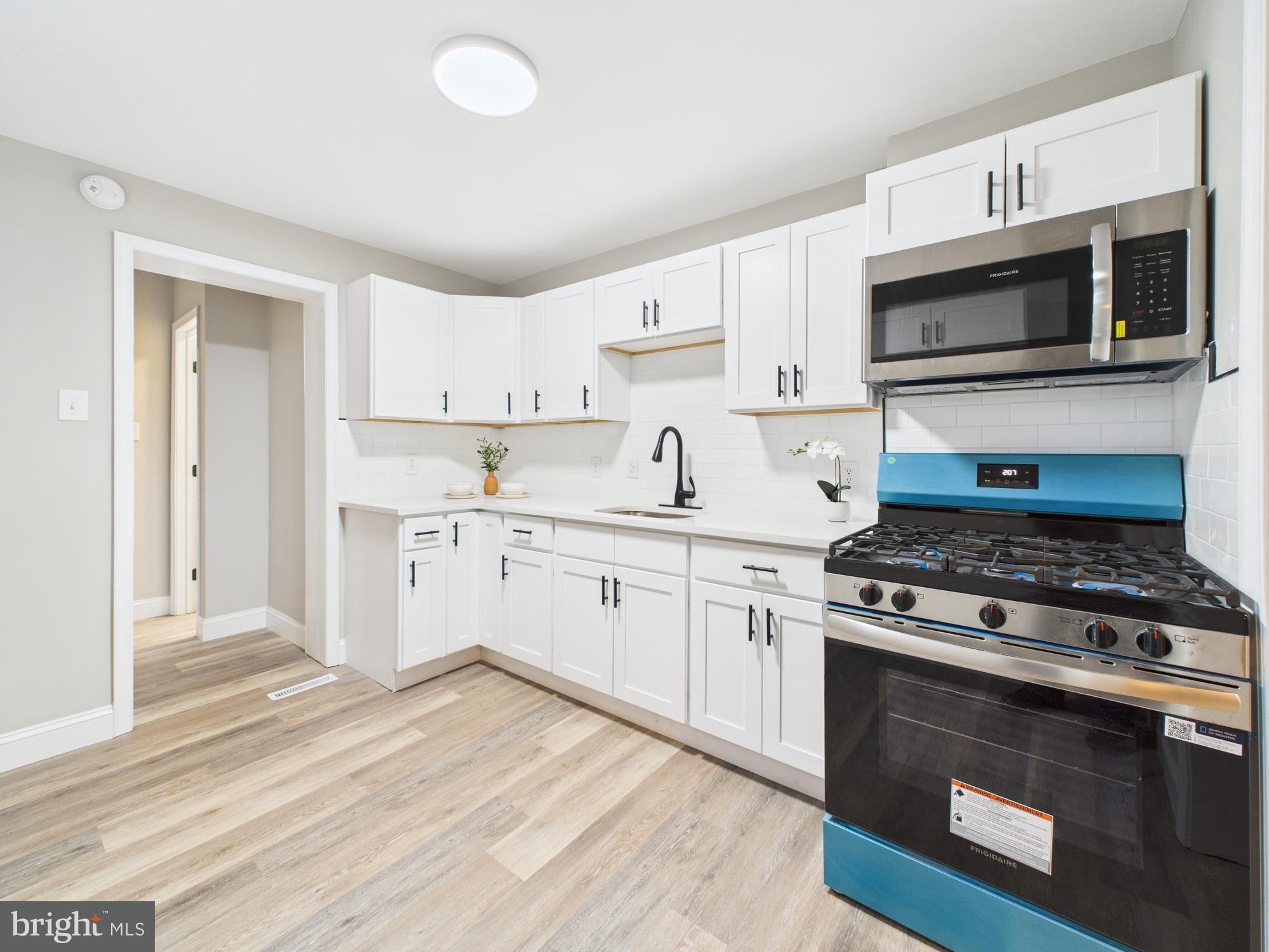 11 Denham Avenue Claymont, DE 19703 - Photo 10 of 28 Modern kitchen with sleek finishes.