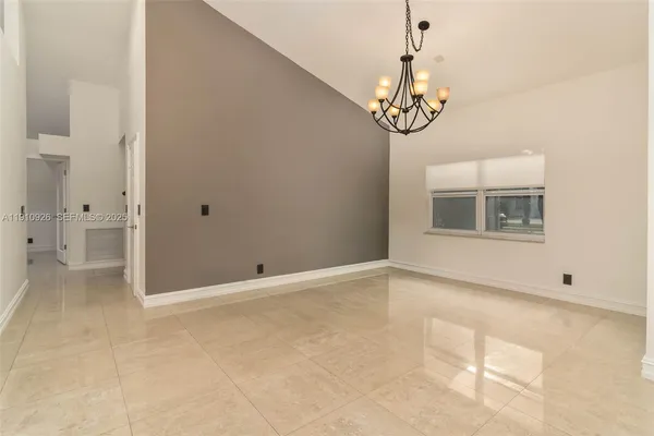 a view of an empty room with window