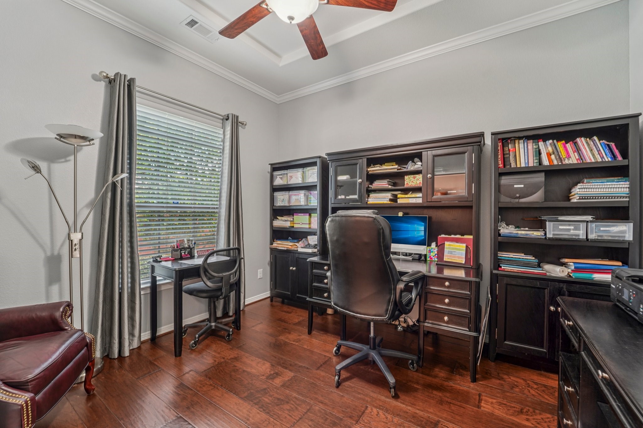 3511 Winding Point Lane Katy, TX 77494 - Photo 6 of 35 a view of a workspace with furniture and a window
