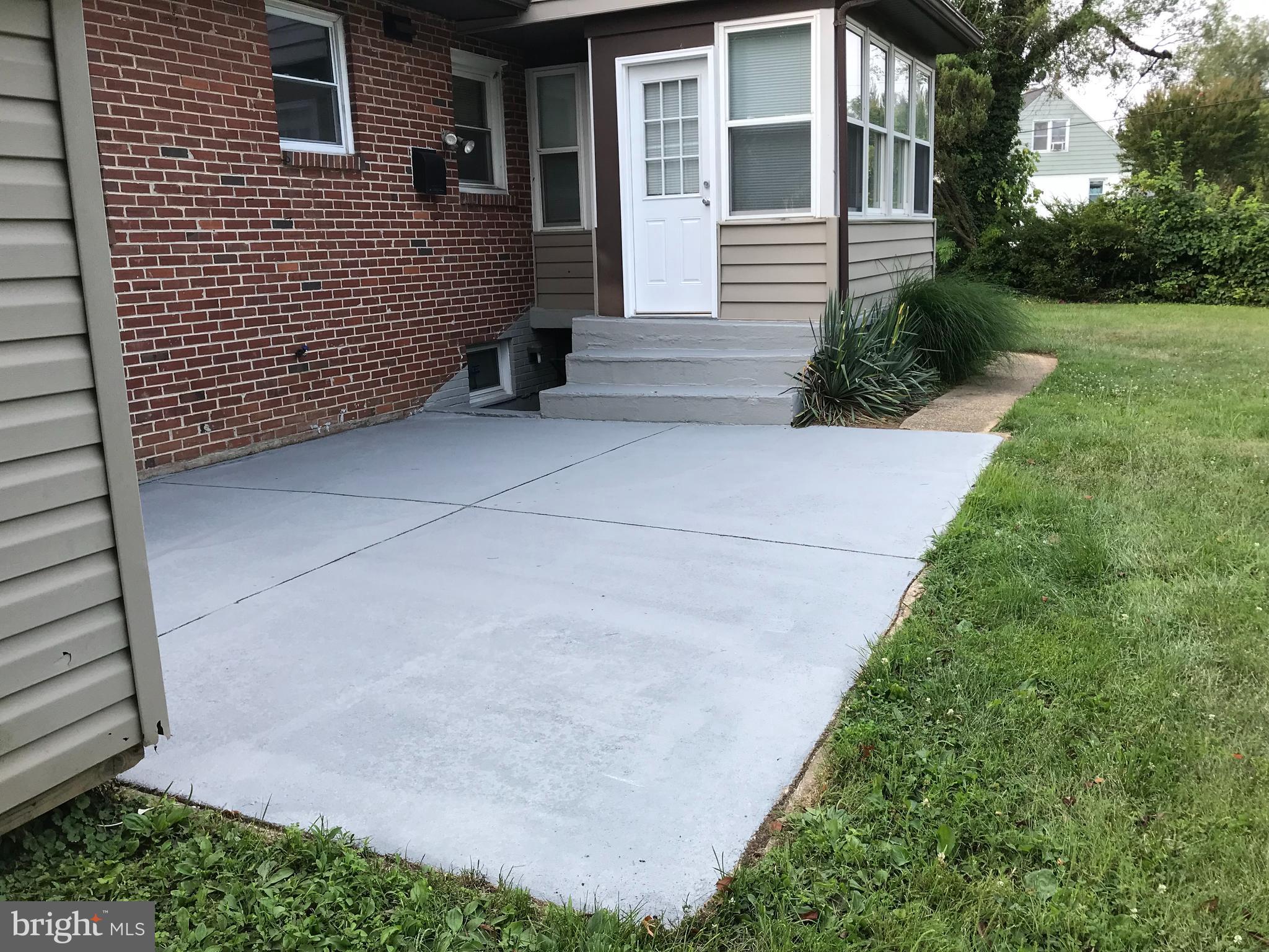 3510 Milford Mill Road Baltimore, MD 21244 - Photo 23 of 24 Rear concrete patio