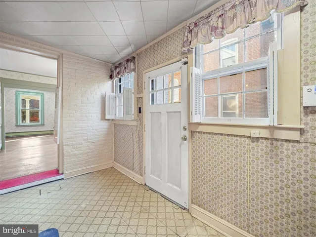 a view of an entryway