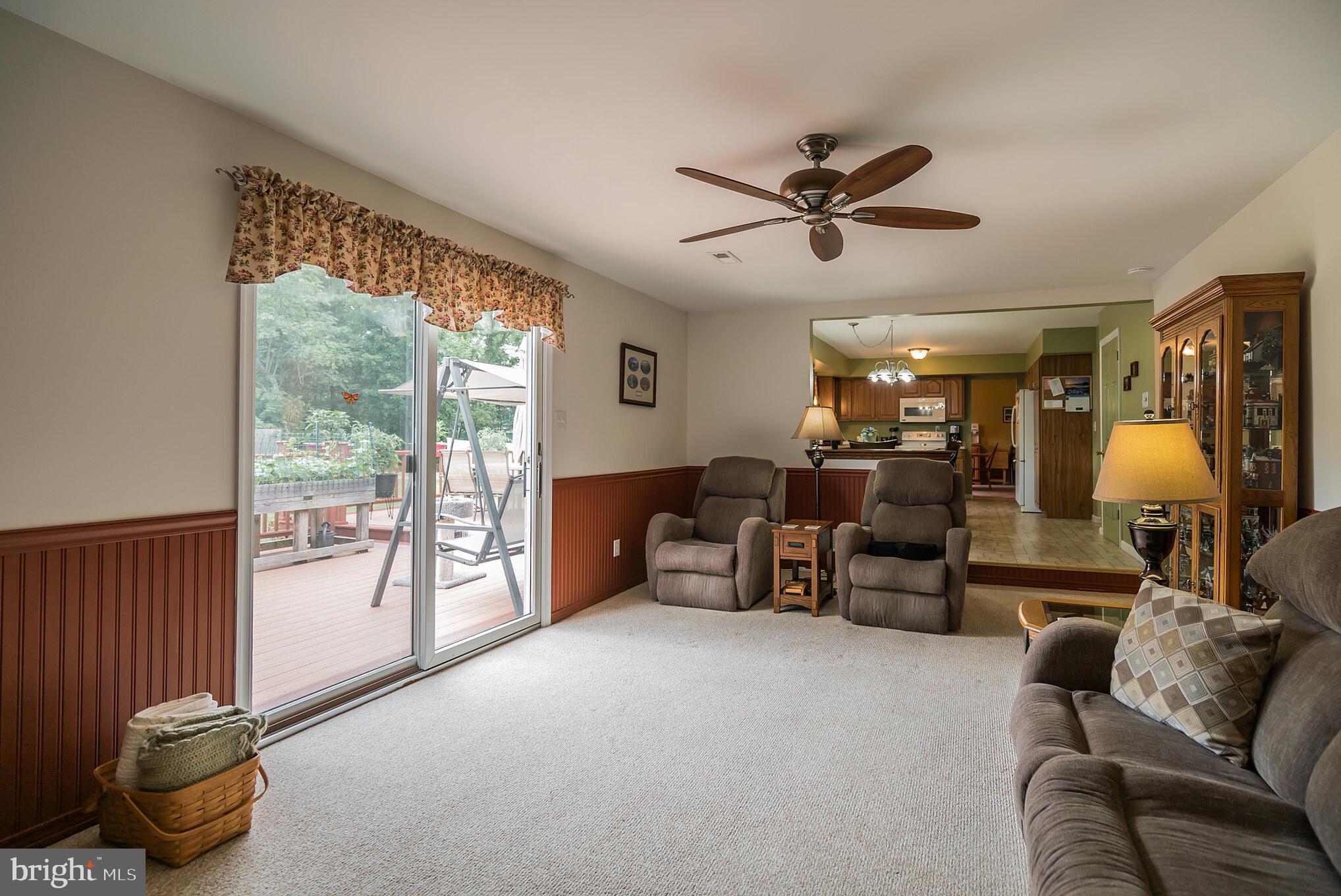 1324 Deer Run Road Hatfield, PA 19440 - Photo 14 of 27 Family Room with Sliding Doors to Deck