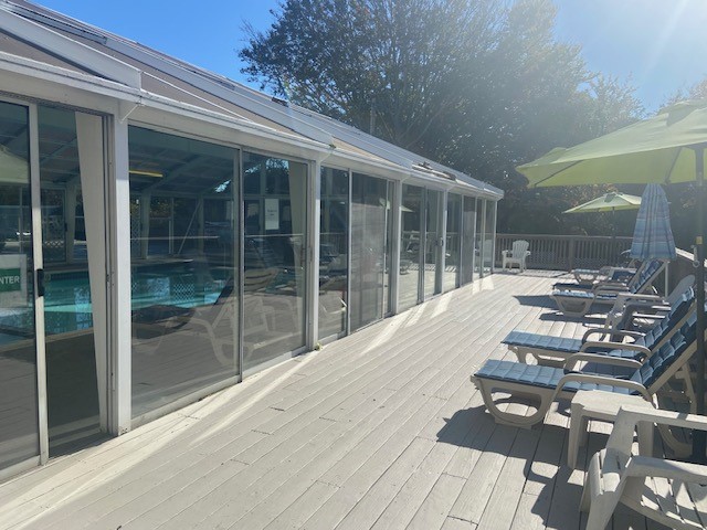 65 Ridge Road, Unit P37 Newport, RI 02840 - Photo 8 of 22 DECK TO POOL ENTRANCE