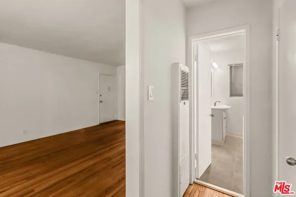 wooden floor in a gallery