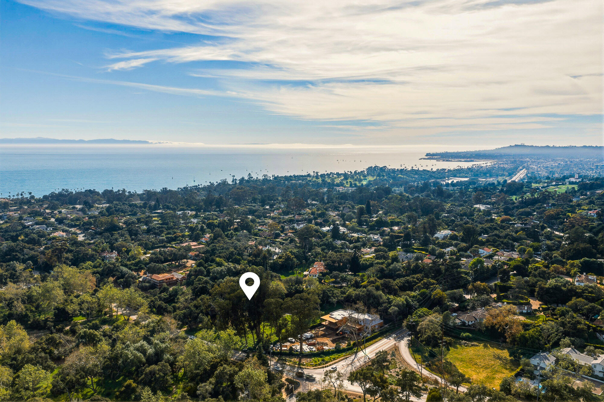 275 Olive Mill Road Santa Barbara, CA 93108 - Photo 5 of 5 an aerial view of a city