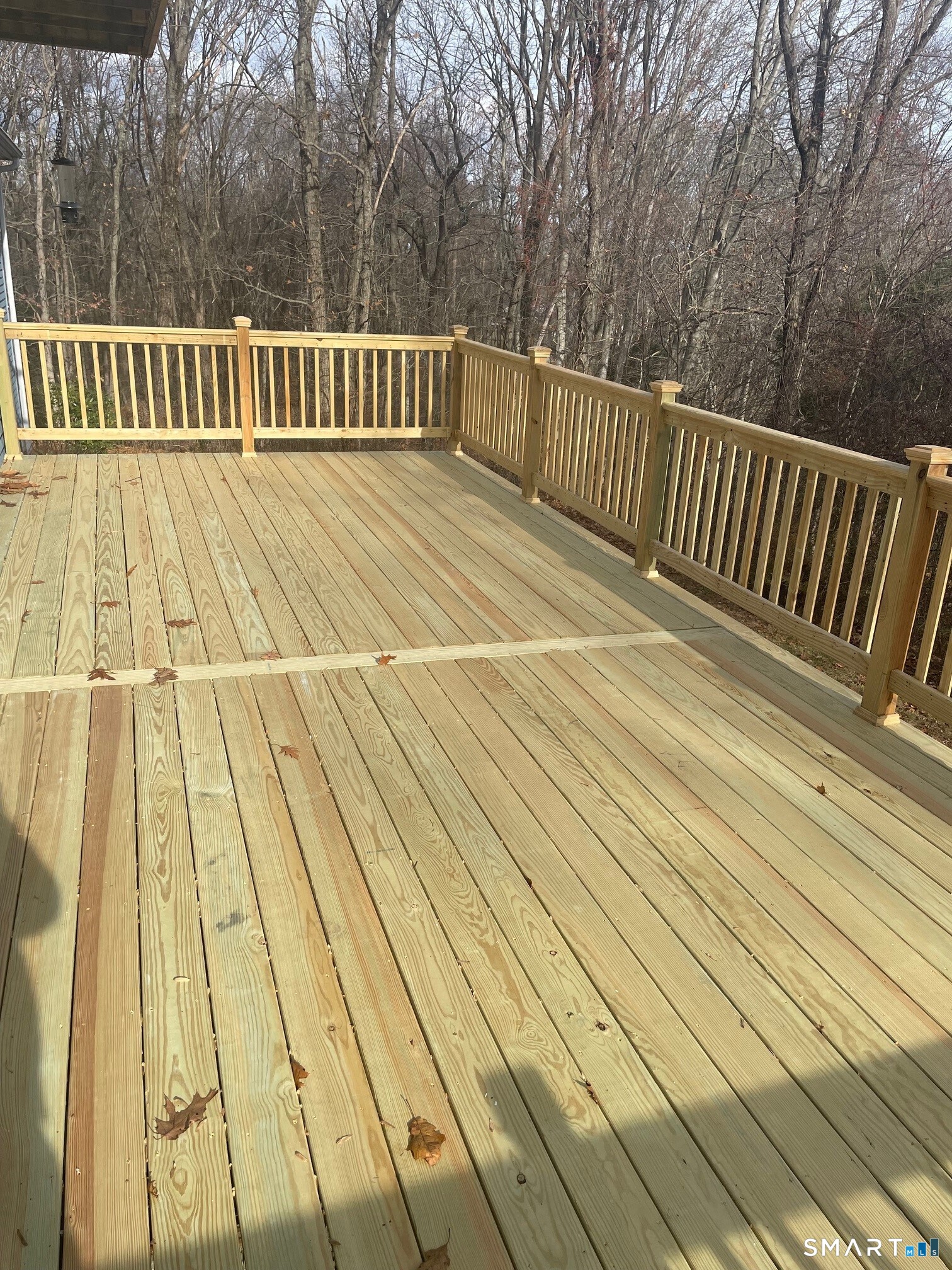 38 Merriman Lane Prospect, CT 06712 - Photo 36 of 36 a view of deck with wooden floor and fence