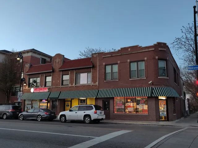 a car parked in front of a house