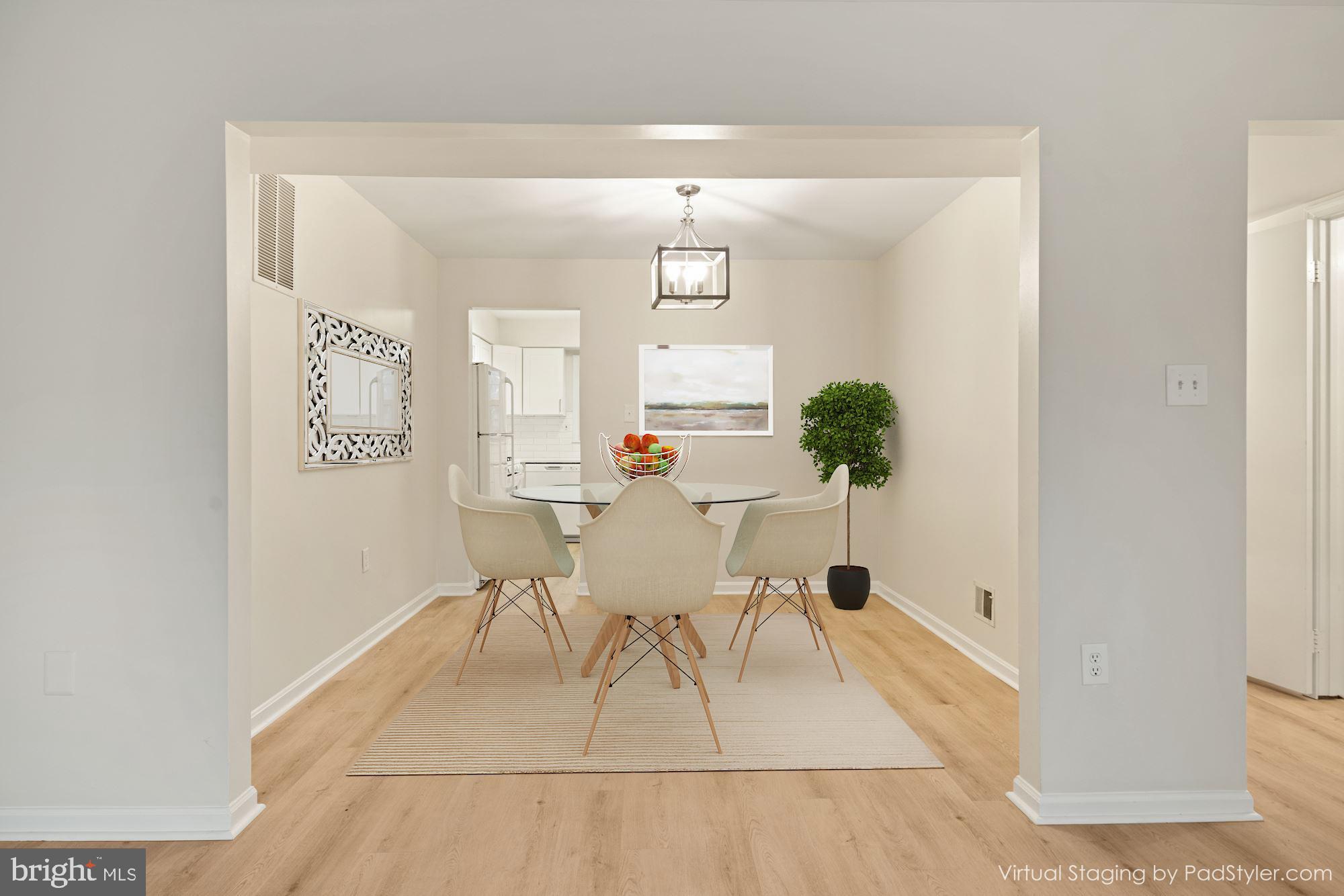 6316 Montrose Road Rockville, MD 20852 - Photo 13 of 35 Dining Room (Virtually Staged)