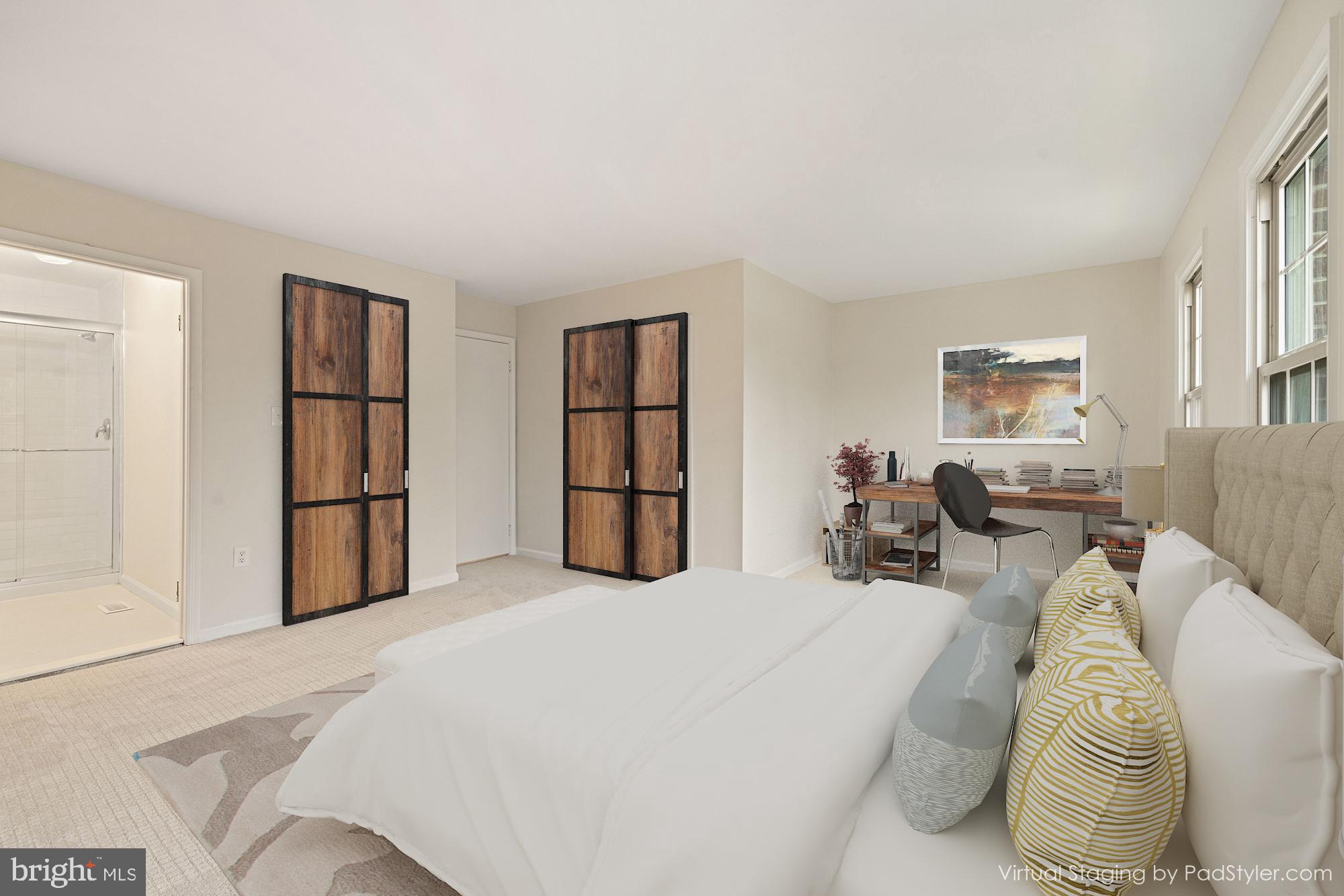 6316 Montrose Road Rockville, MD 20852 - Photo 21 of 35 Primary Bedroom (Virtually Staged)