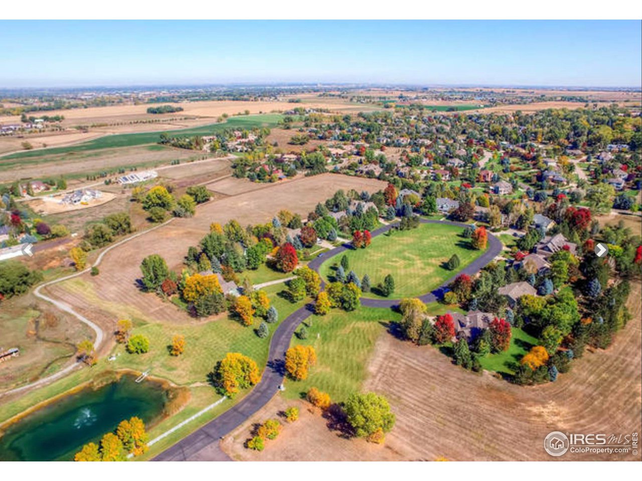 8435 Brittany Place Niwot, CO 80503 - Photo 33 of 40 an aerial view of a city
