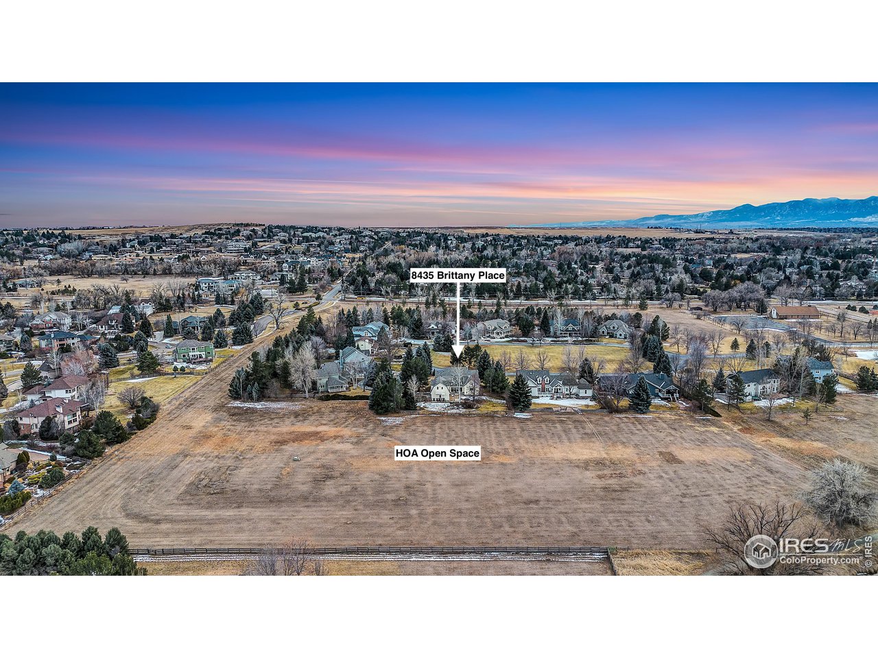 8435 Brittany Place Niwot, CO 80503 - Photo 35 of 40 a view of a city