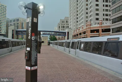 a car parked in front of a building