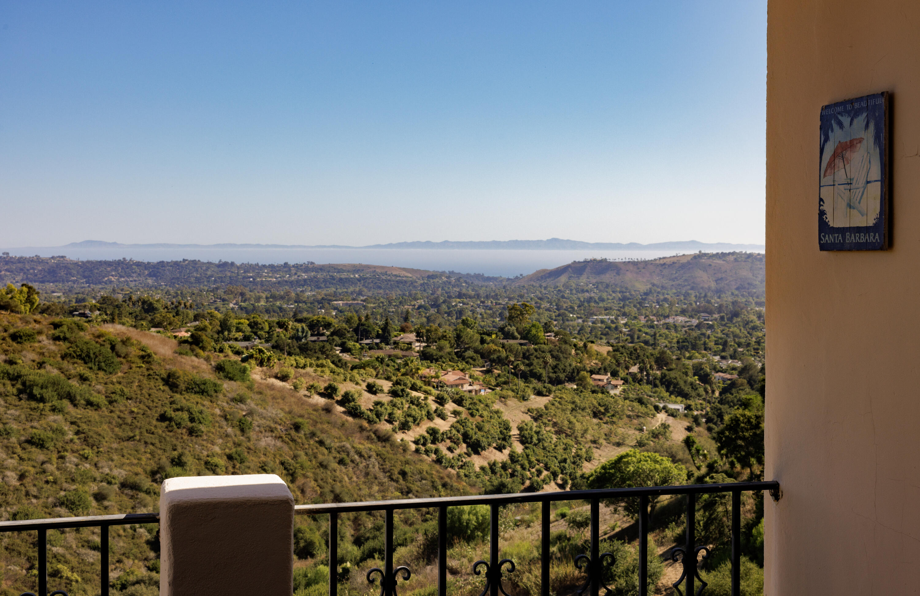 1230 Northridge Road Santa Barbara, CA 93105 - Photo 21 of 36 a view of a city from a balcony