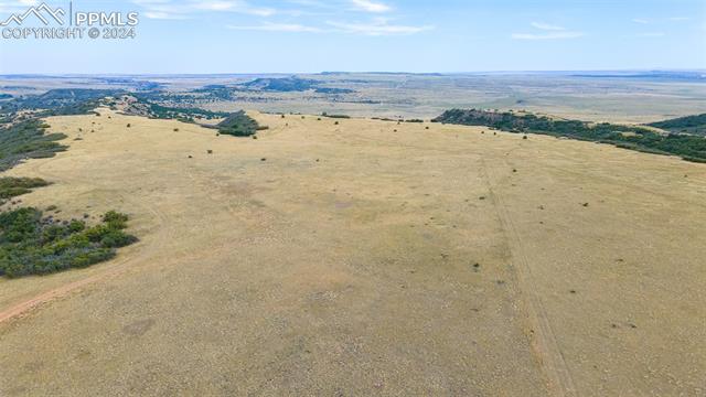 Bird's eye view featuring a rural view