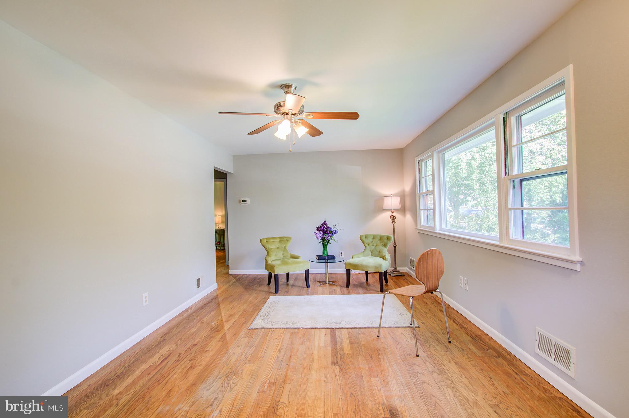 1011 Gilbert Road Rockville, MD 20851 - Photo 4 of 35 Sunny Living Room with Picture Window