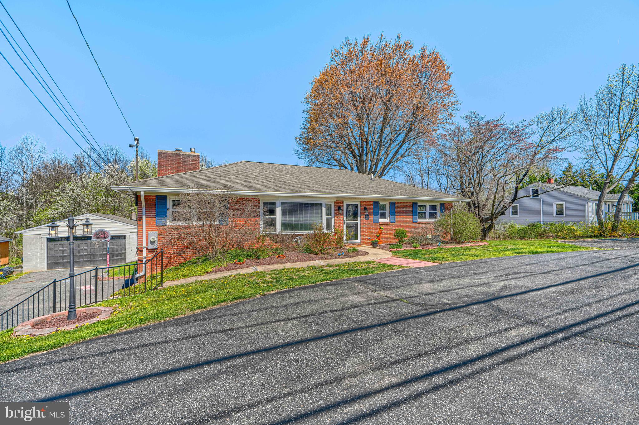 1314 East Churchville Road Bel Air, MD 21014 - Photo 3 of 48 a front view of house with yard
