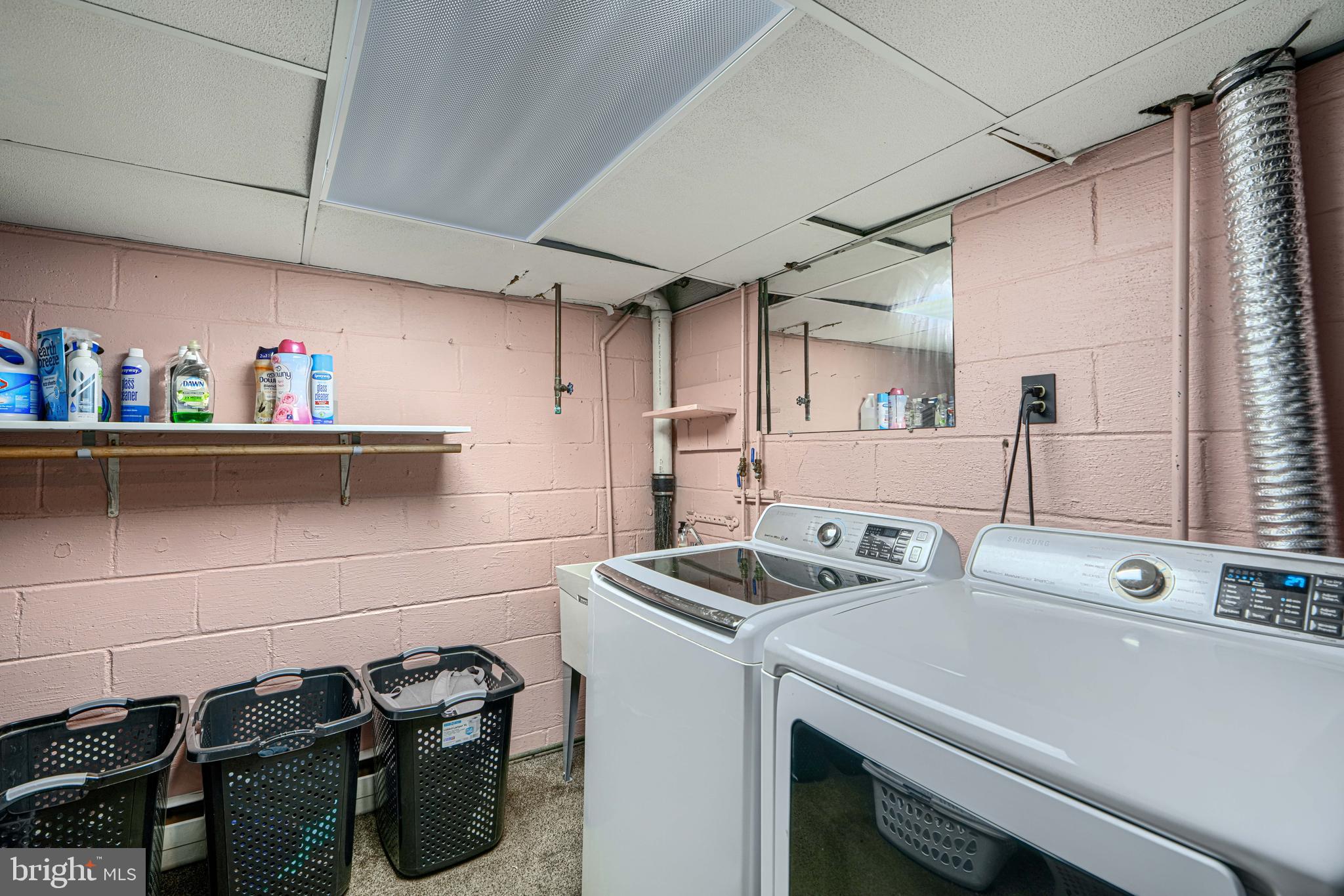 1314 East Churchville Road Bel Air, MD 21014 - Photo 37 of 48 a utility room with dryer and washer