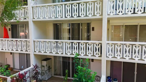 a view of a house with a deck