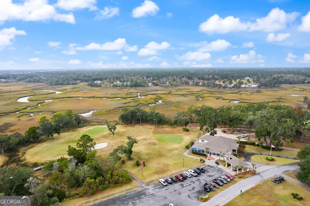 a view of a lake with a mountain in the background