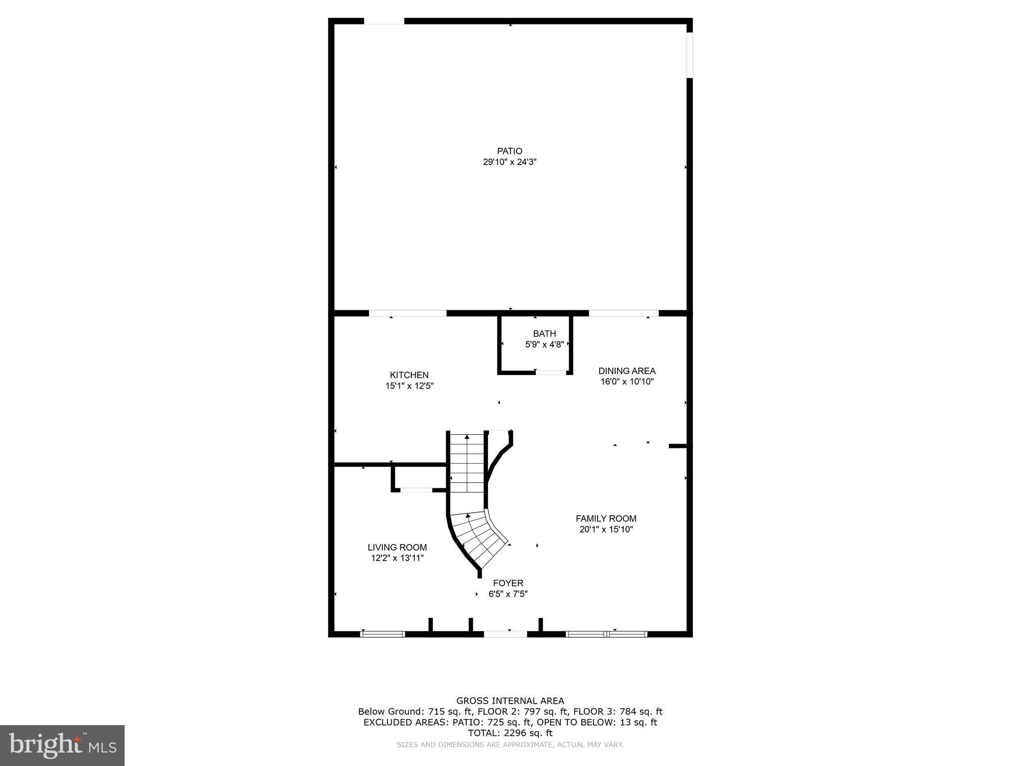 1803 Wainwright Drive Reston, VA 20190 - Photo 59 of 61 Floor Plan - Main Level