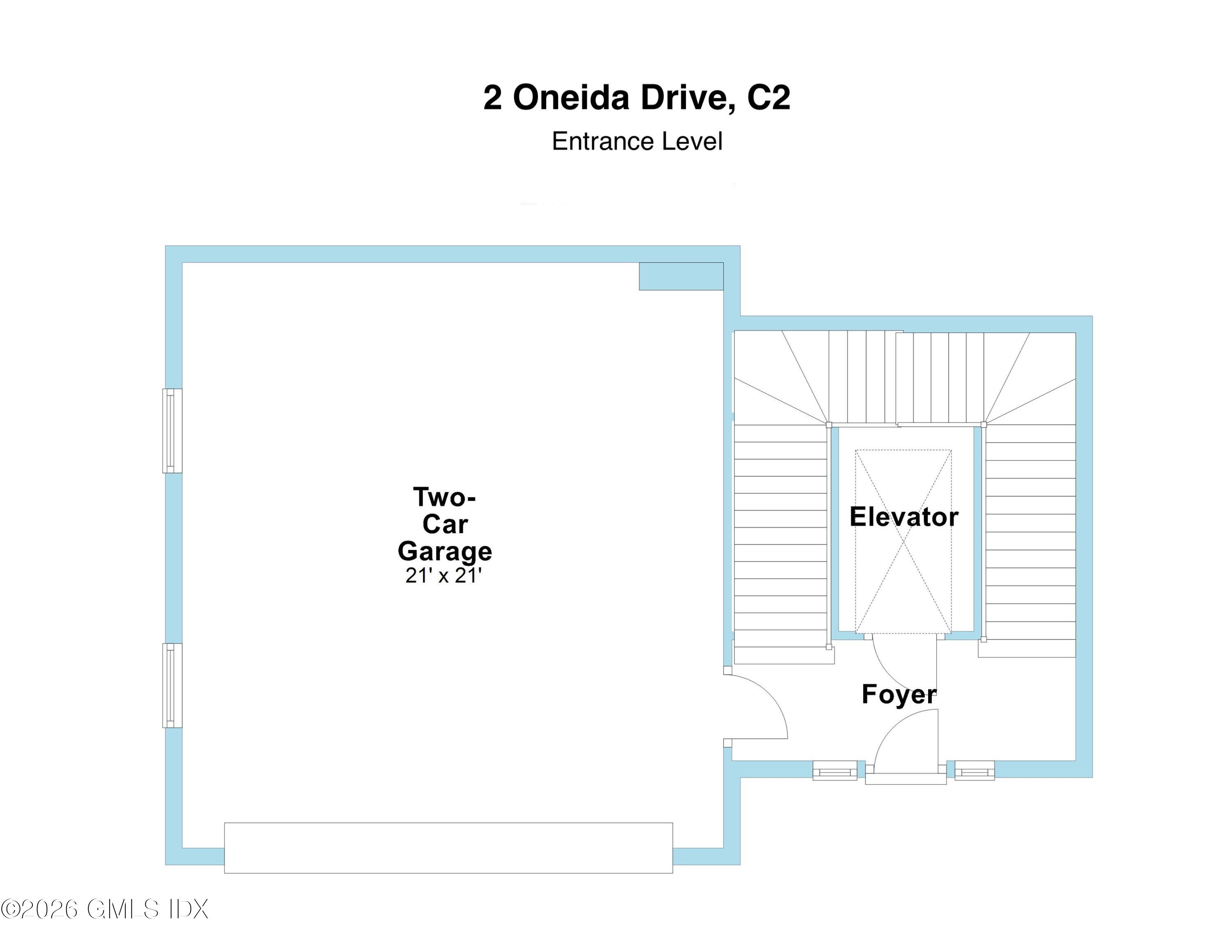 2 Oneida Drive, Unit C2 Greenwich, CT 06830 - Photo 27 of 31 Entrance Level