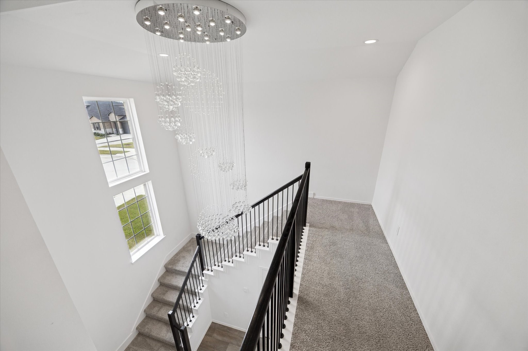 2938 Bur Landing Lane Rosenberg, TX 77469 - Photo 19 of 21 a view of entryway and hall with wooden floor