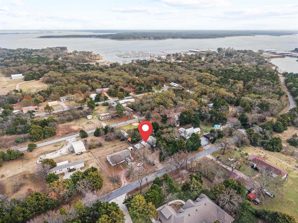 988 County Road Gordonville, TX 76245 - Photo 33 of 35 an aerial view of a city with ocean view