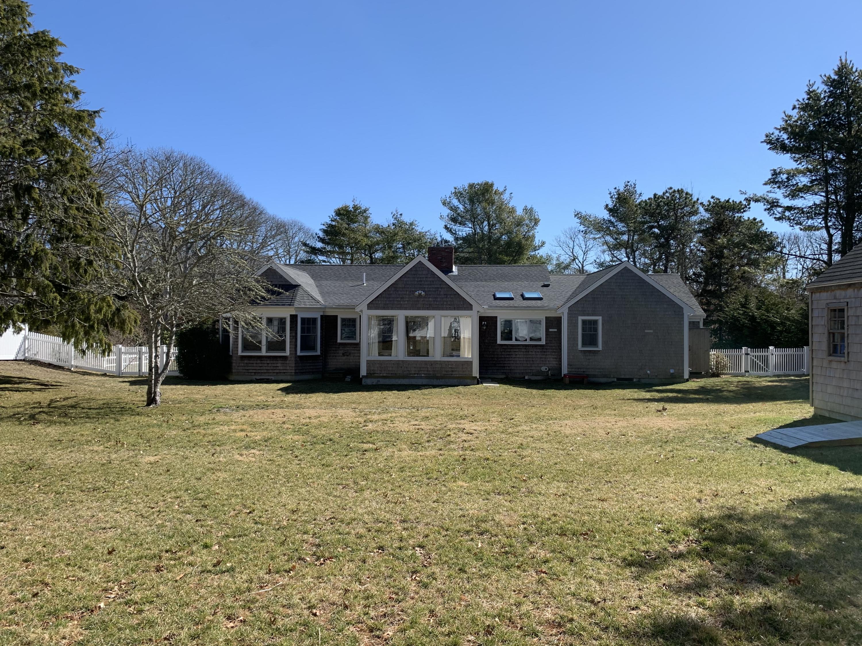 477 Training Field Road Chatham, MA 02633 - Photo 21 of 23 Back of the house and back yard