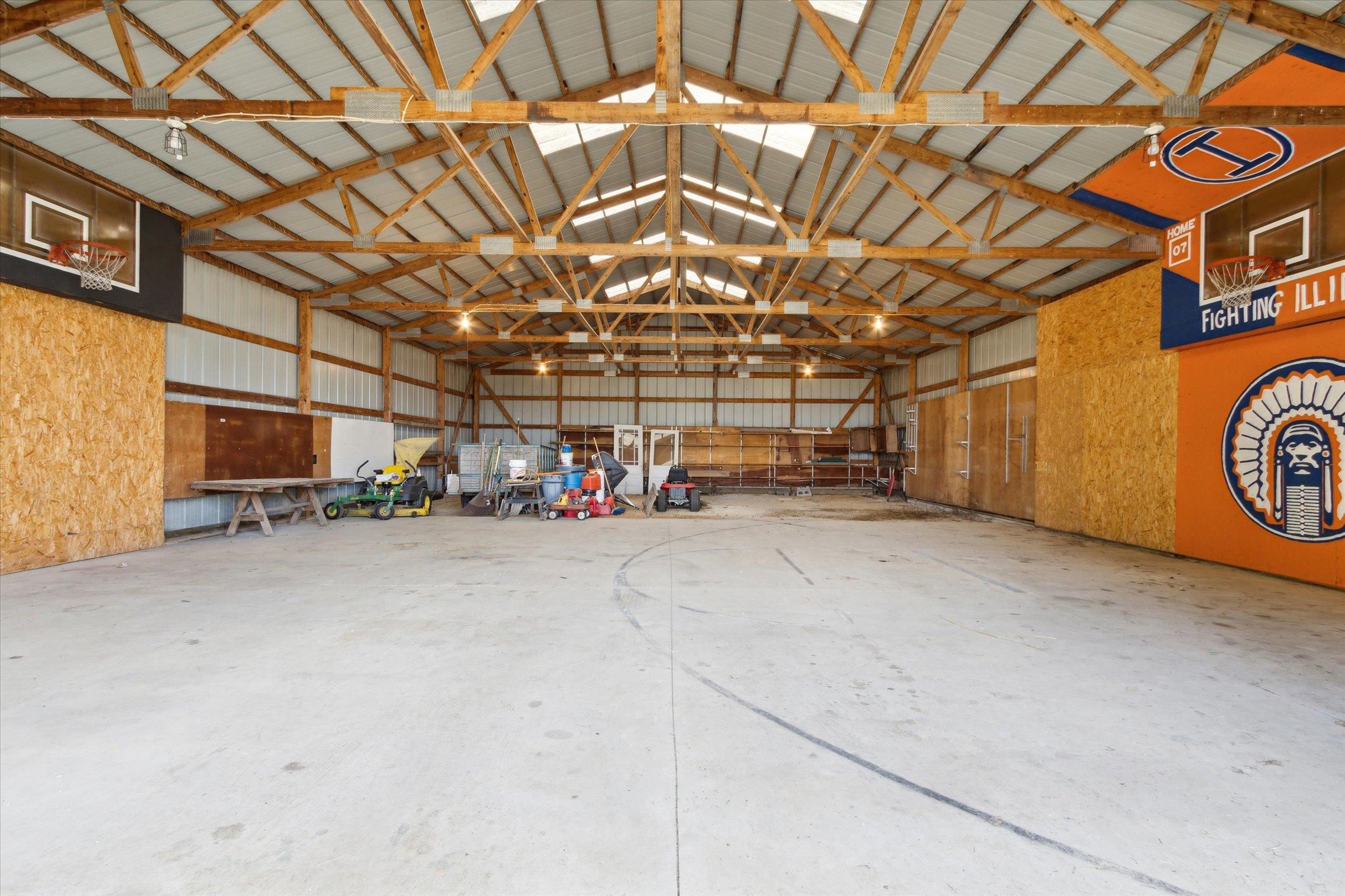 4994 North Unity Road Lena, IL 61048 - Photo 38 of 50 a view of a bike garage