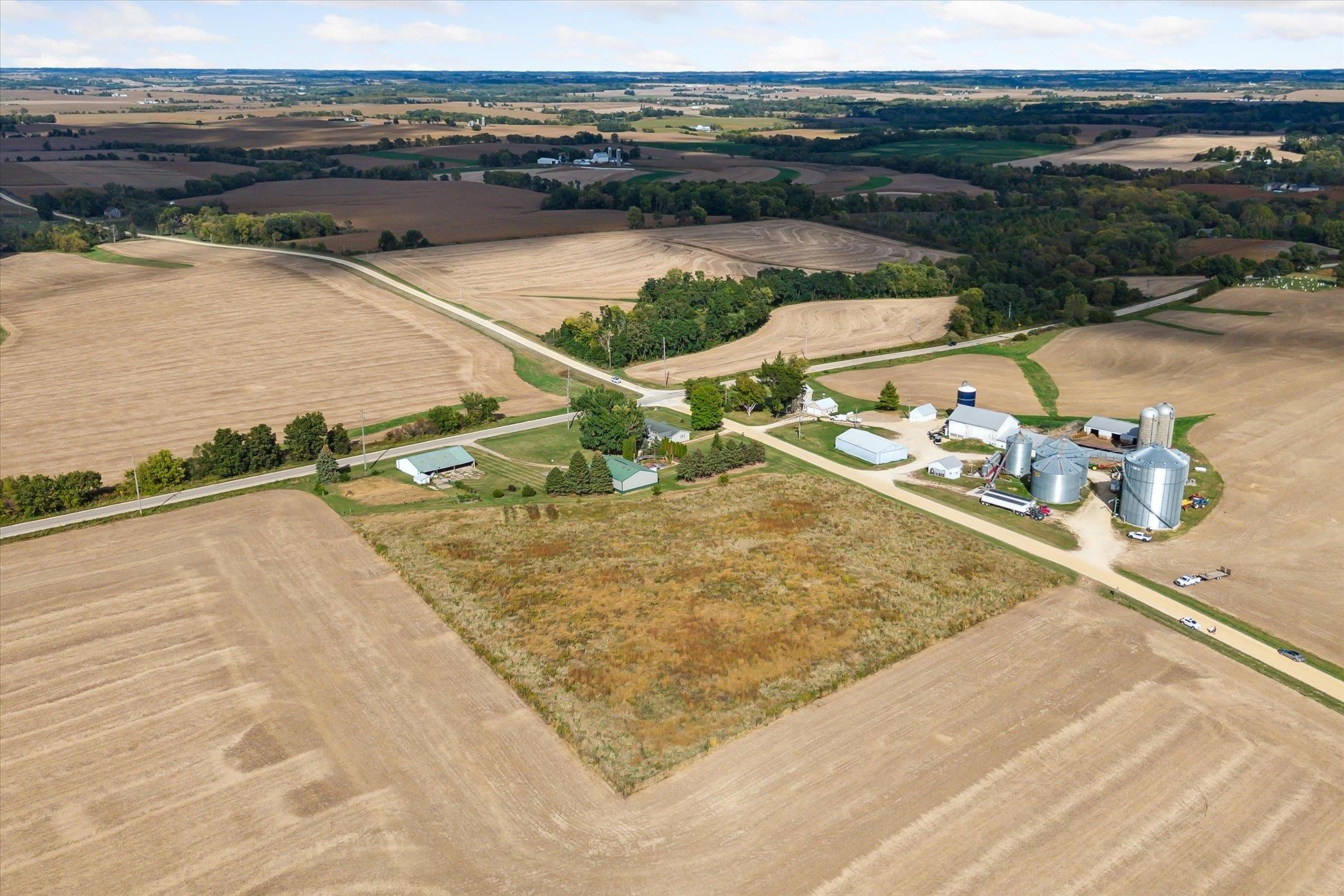 4994 North Unity Road Lena, IL 61048 - Photo 44 of 50 an aerial view of residential houses with outdoor space
