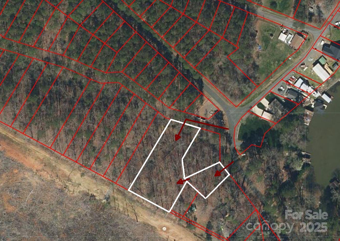 Tbd Lake Head Road Norwood, NC 28128 - Photo 22 of 22 a view of staircase with railing and white walls