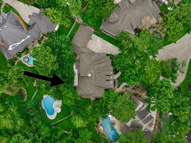 18 Treevine Court The Woodlands, TX 77381 - Photo 38 of 50 Almost 1/2 acre lot! Rare find and a truly spectacular, central location in The Woodlands - one of the best drive-home experiences and zoned to award-winning Galatas Elementary!