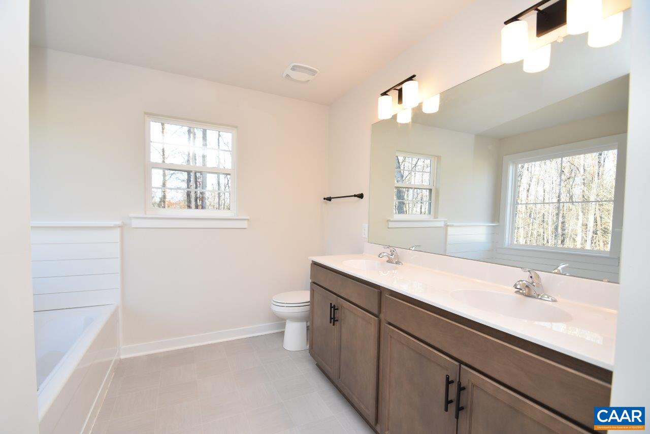 0 Lake Road, Unit HL12A Troy, VA 22974 - Photo 23 of 36 a bathroom with a sink a large mirror and a toilet