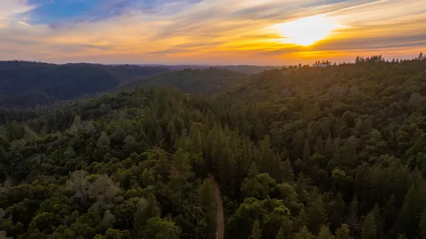 a view of a mountain range in mountains