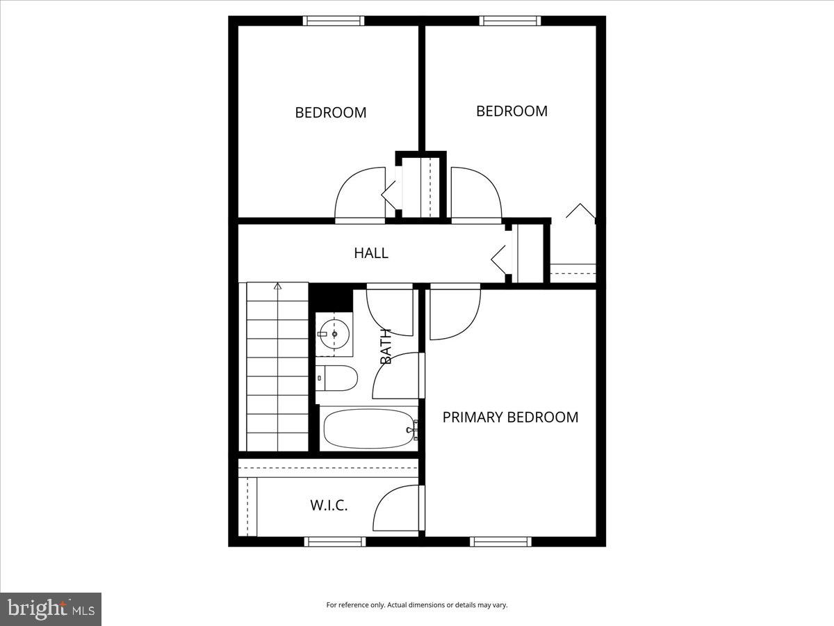 76 Hook Road Westminster, MD 21157 - Photo 36 of 38 Upstairs : Floorplan