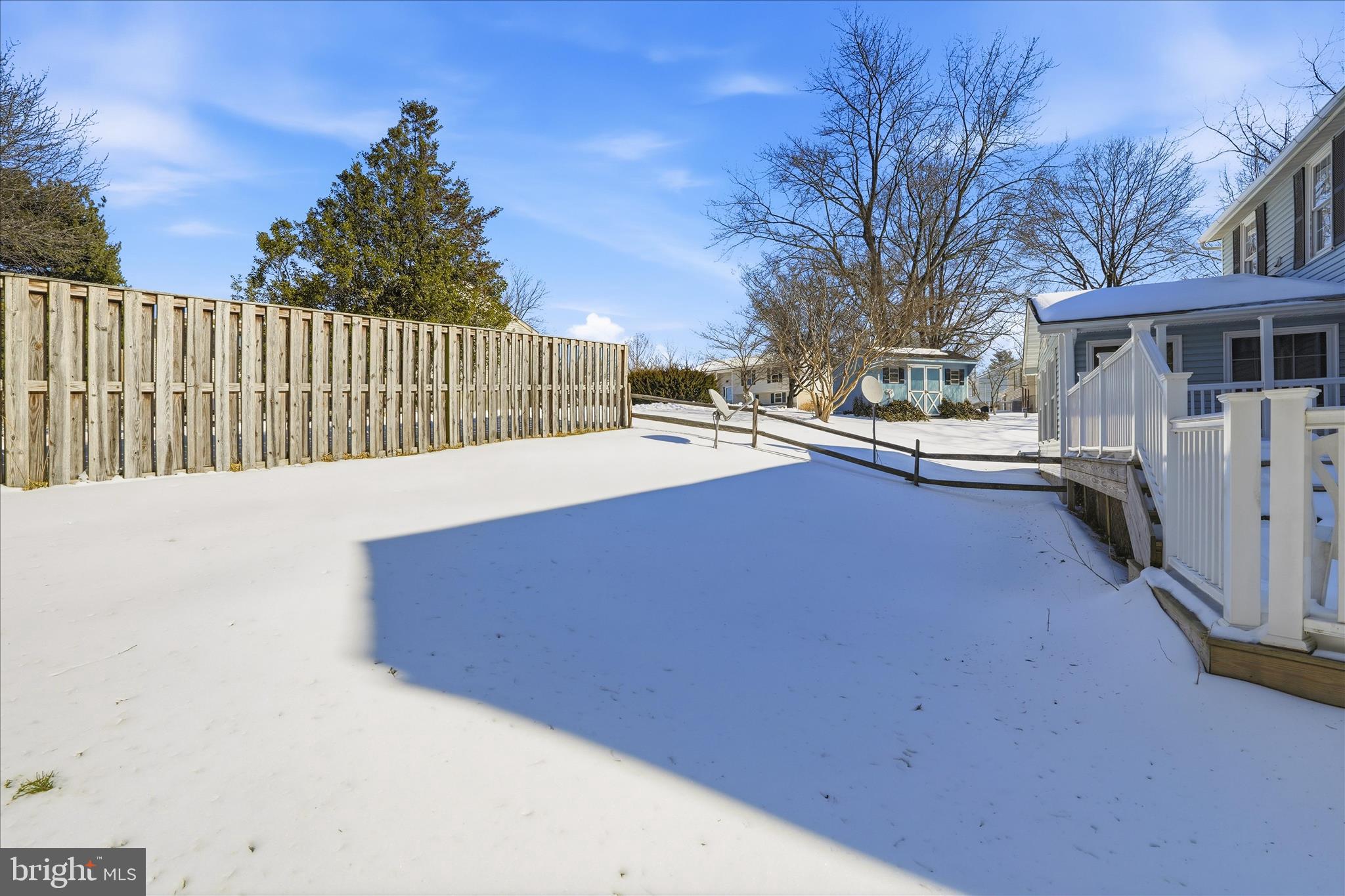 76 Hook Road Westminster, MD 21157 - Photo 28 of 38 a view of balcony with wooden floor and fence