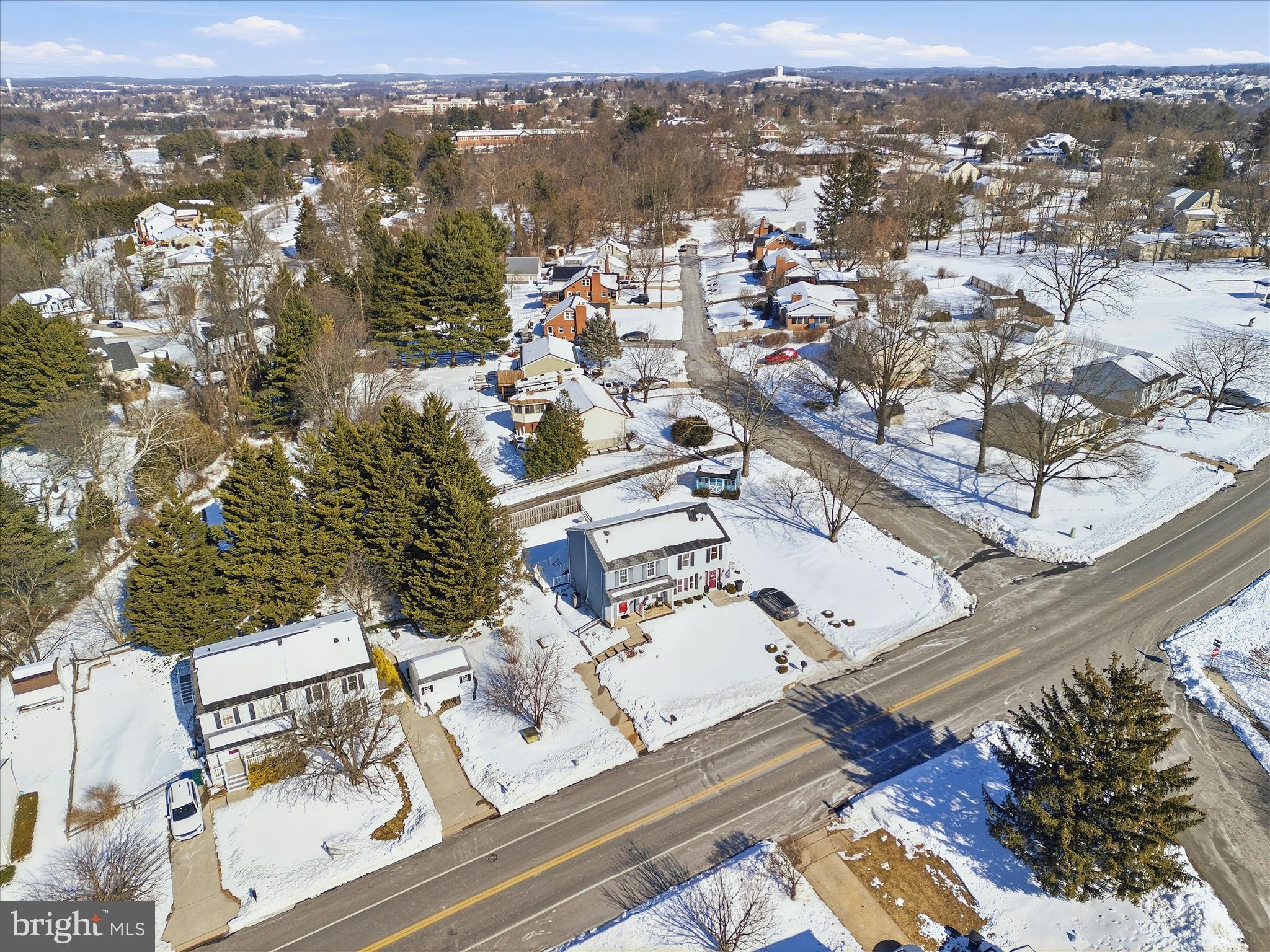 76 Hook Road Westminster, MD 21157 - Photo 33 of 38 an aerial view of residential building with parking
