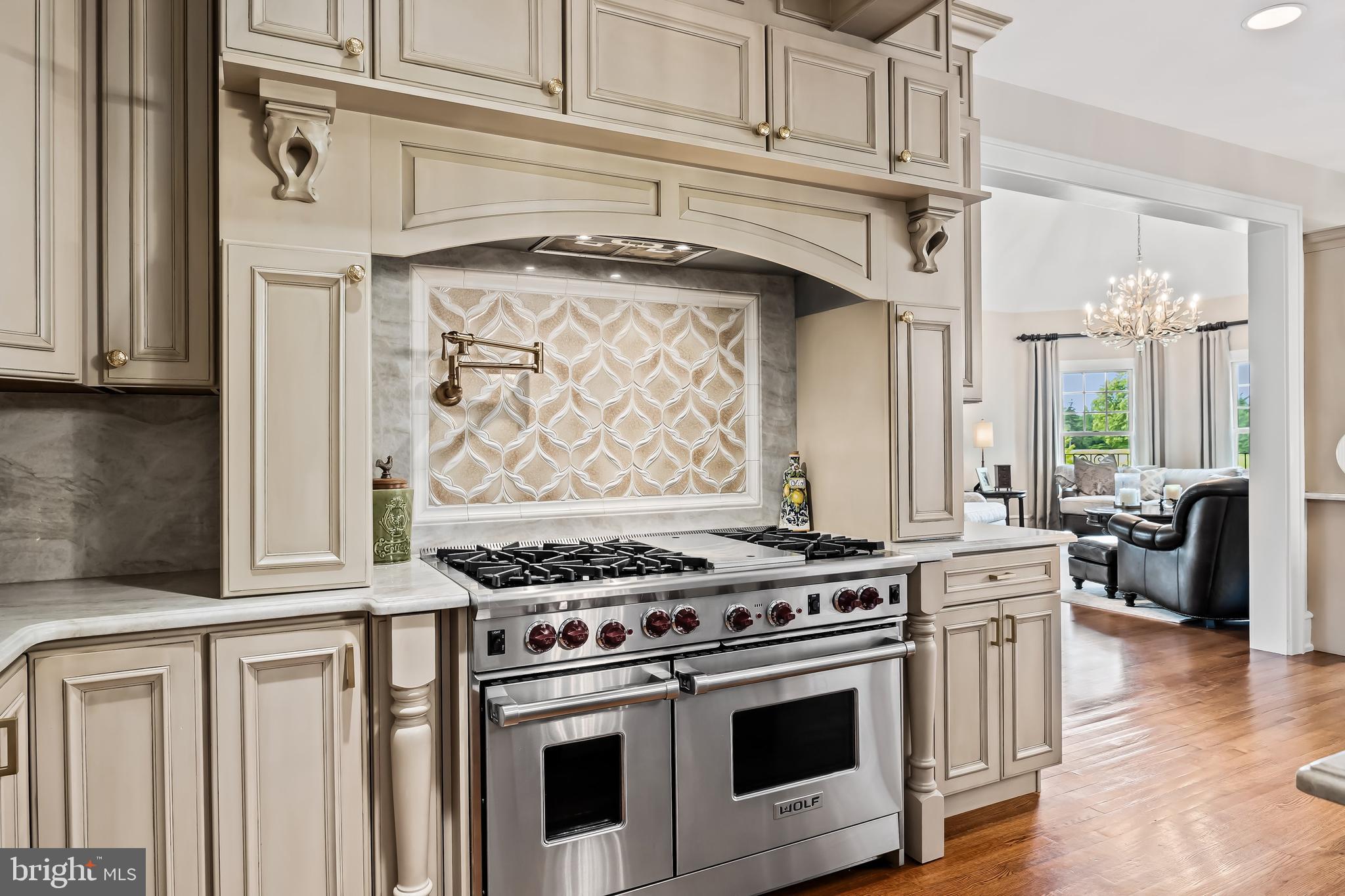 1103 Golf Road Cinnaminson, NJ 08077 - Photo 26 of 91 Wolf range with six burners and griddle