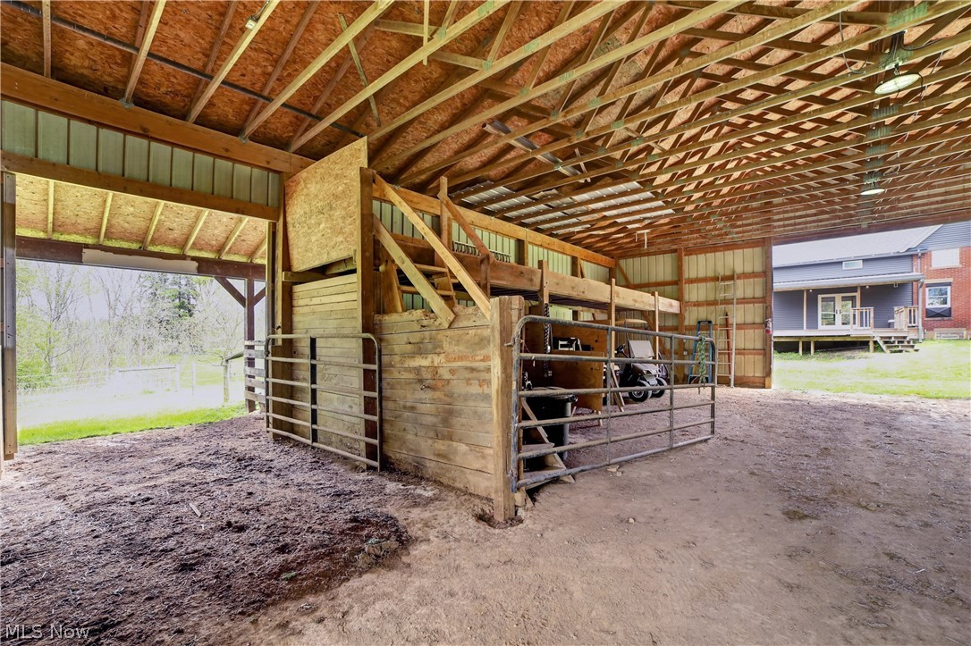 9509 Shaw Road Spencer, OH 44275 - Photo 36 of 48 Barn with stables and storage
