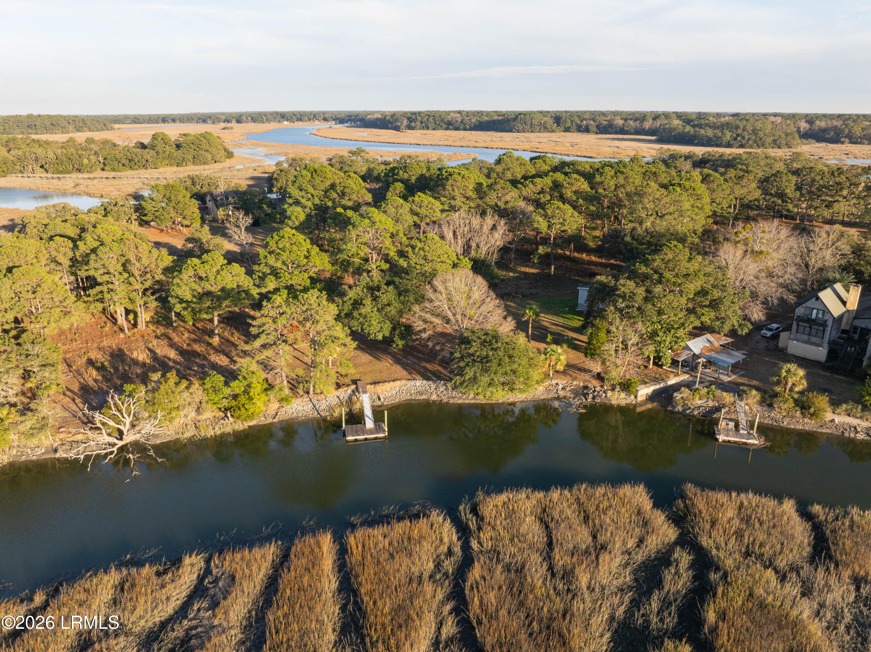 97 Rose Island Road St. Helena Island, SC 29920 - Photo 46 of 55 97 Rose Island Drone-19