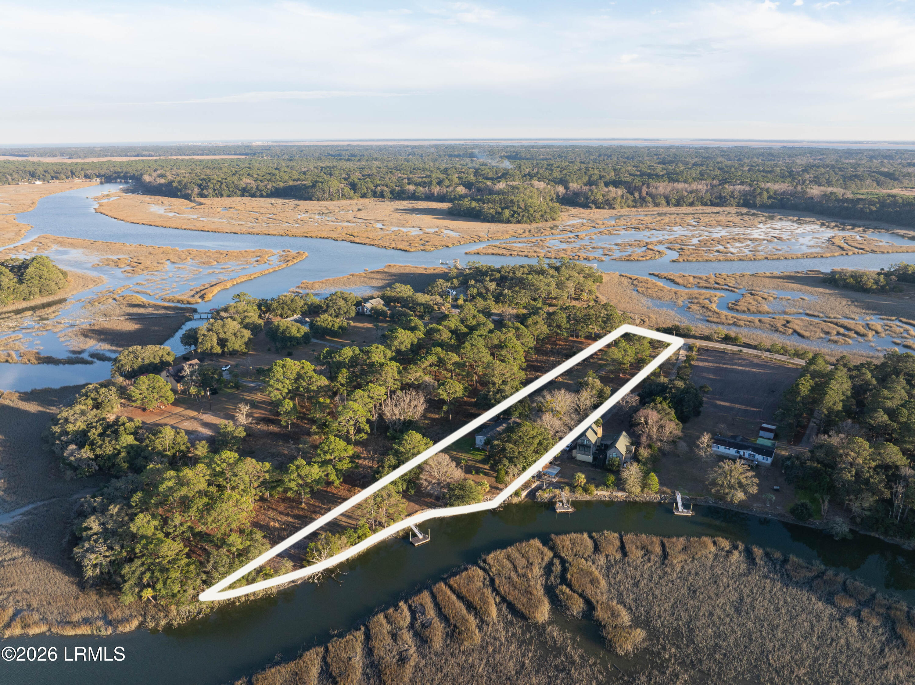 97 Rose Island Road St. Helena Island, SC 29920 - Photo 48 of 55 97 Rose Island Drone-20